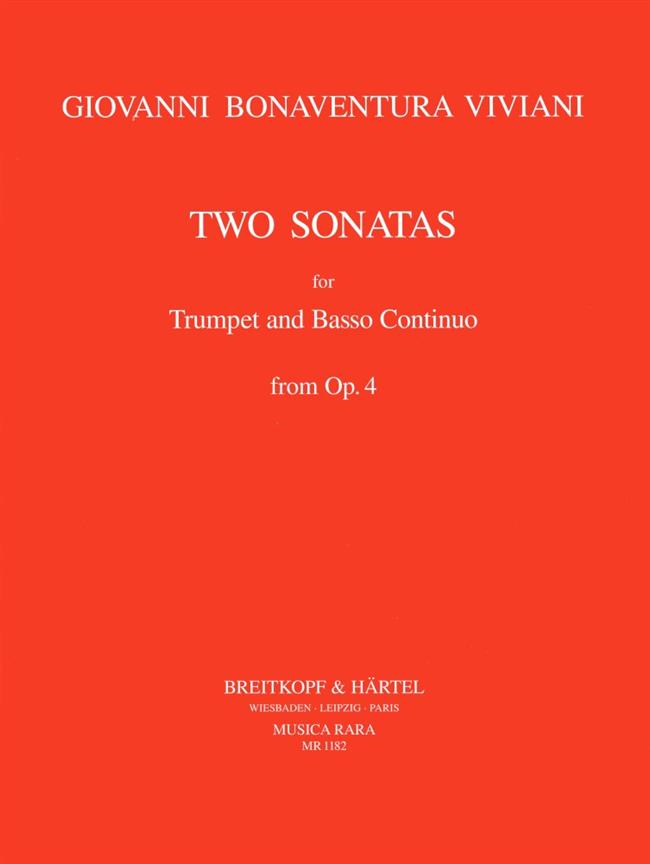 Giovanni Bonaventura Viviani: Zwei Sonaten aus op. 4