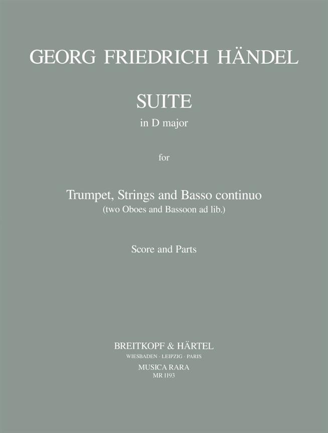 Händel: Suite in D major HWV 341 from the Water Music