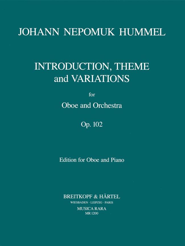 Hummel: Introduktion, Thema und Variationen op. 102