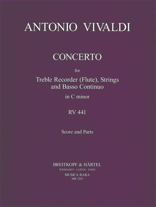 Antonio Vivaldi: Flötenkonzert in c RV 441