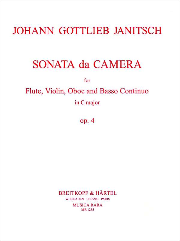 Janitsch: Sonata da Camera in C major Op. 4