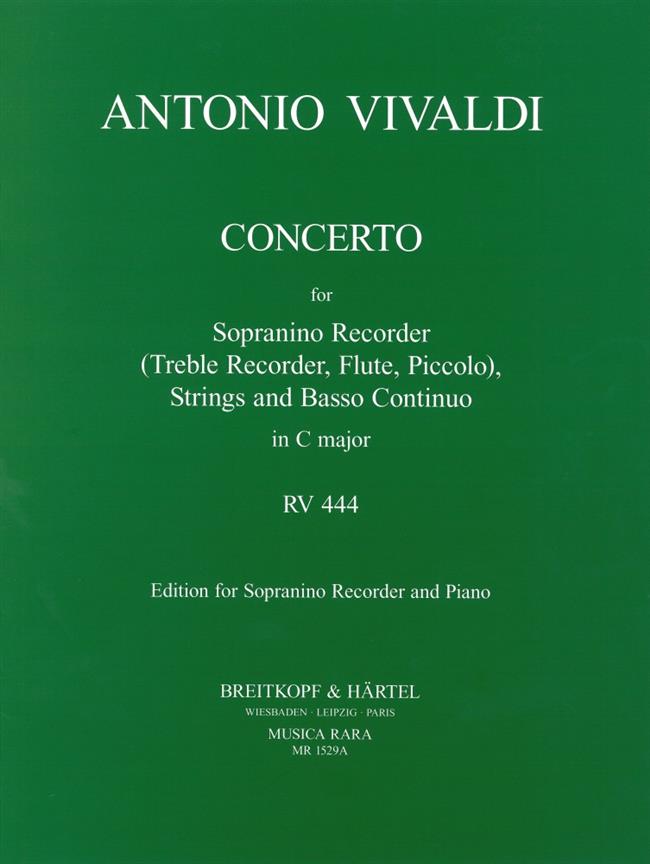 Vivaldi: Konzert in C RV 444 fuer Sopranino