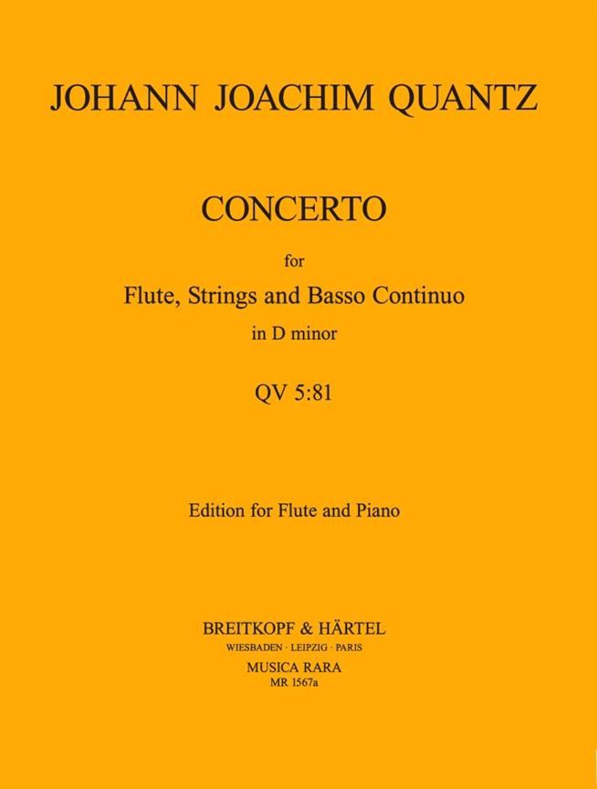 Johann Joachim Quantz: Flötenkonzert in d