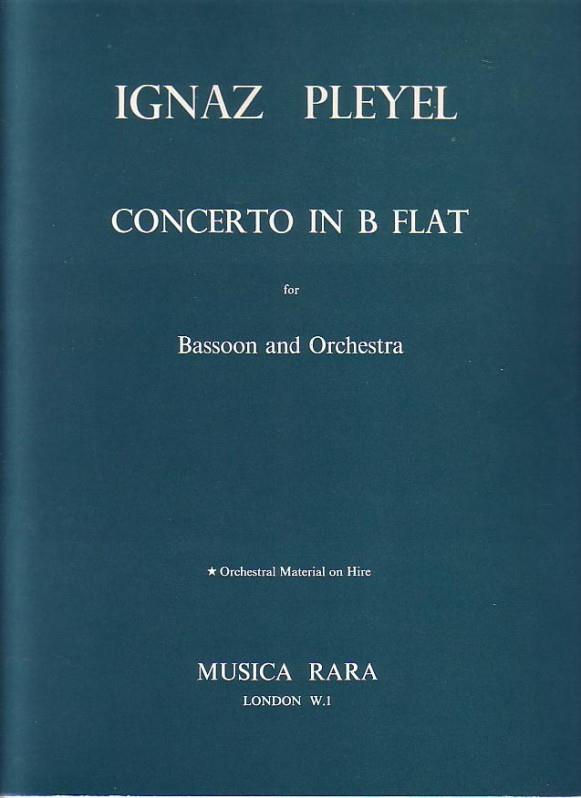 Ignaz Pleyel: Concerto in B BEN 1096