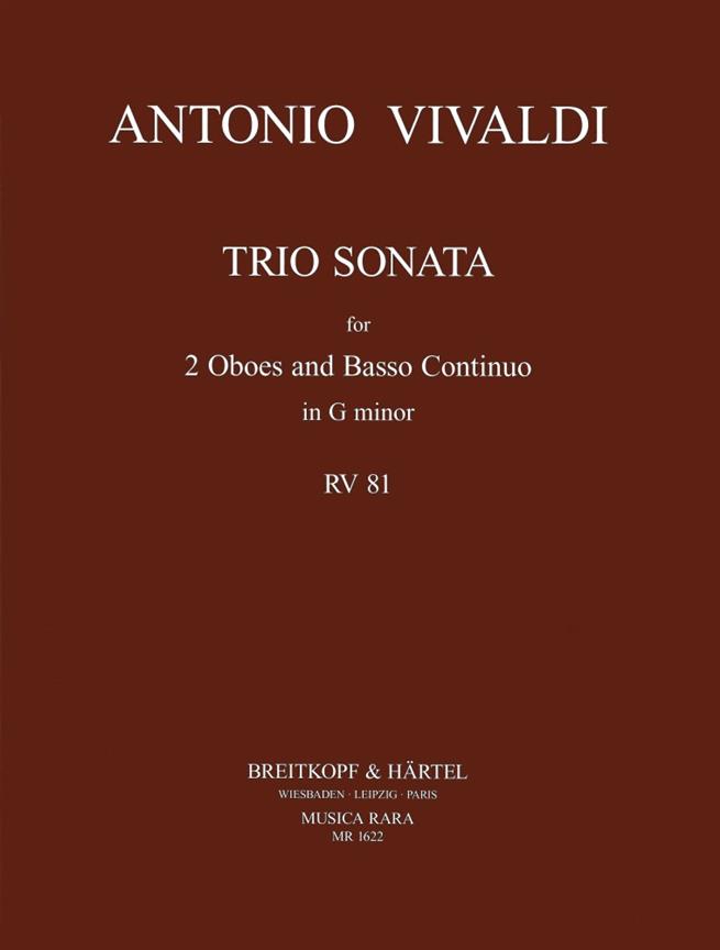 Antonio Vivaldi: Triosonate in g RV 81