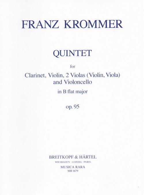 Franz Krommer: Quintett in B op. 95