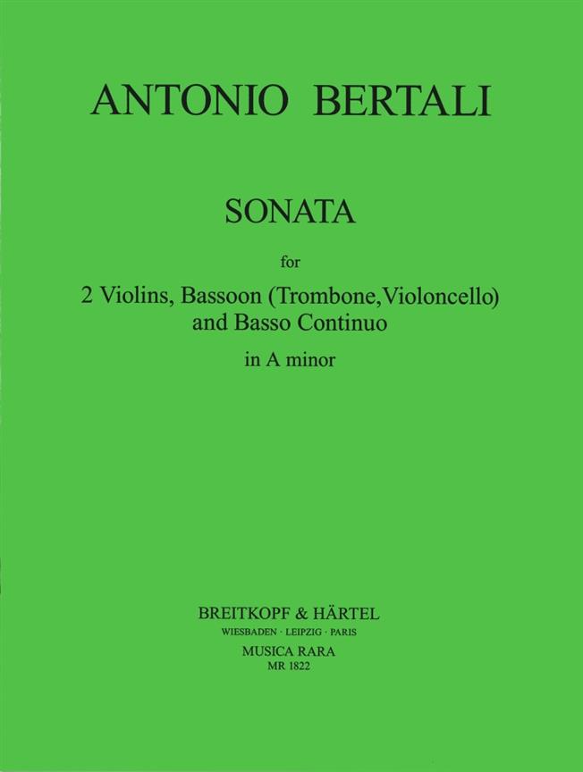 Antonio Bertali: Sonata a 3 in a Nr. 3