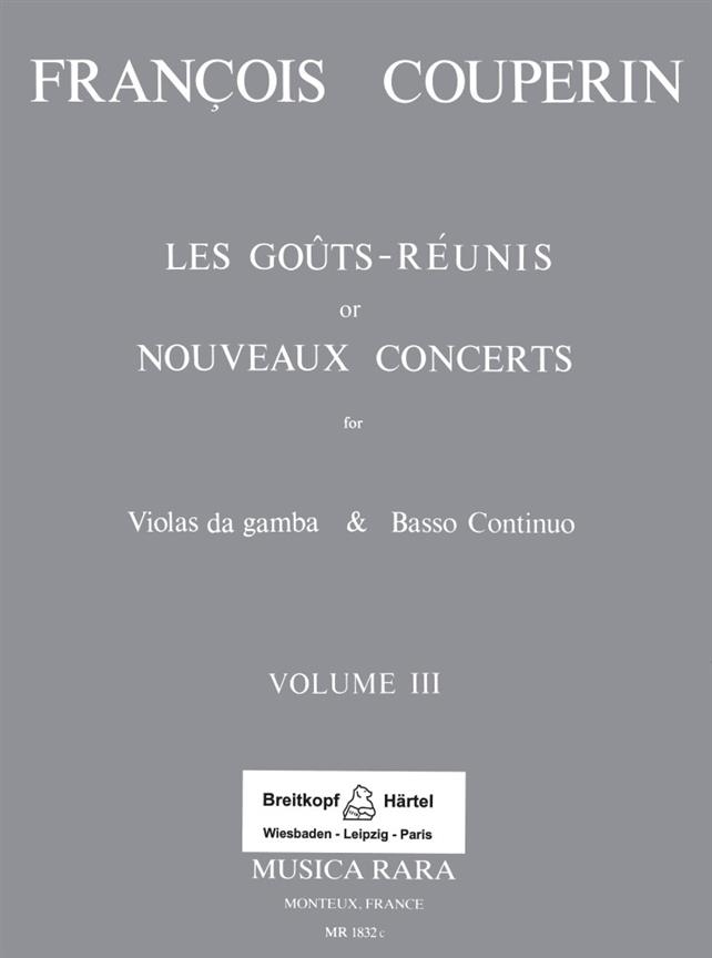 François Couperin: Les Gouts Reunis Band III