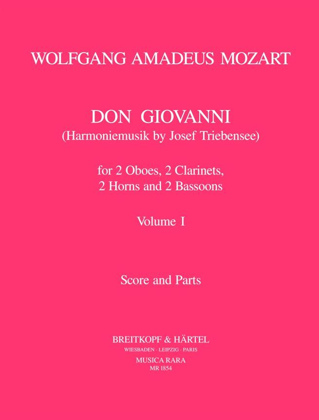 Wolfgang Amadeus Mozart: Don Giovanni Band I