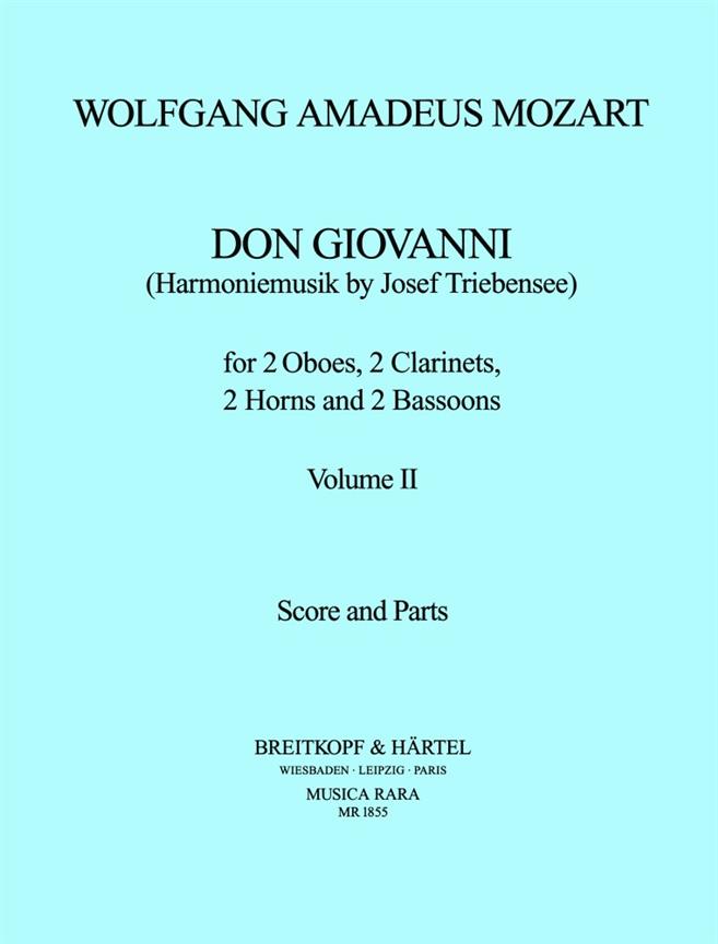 Wolfgang Amadeus Mozart: Don Giovanni Band II