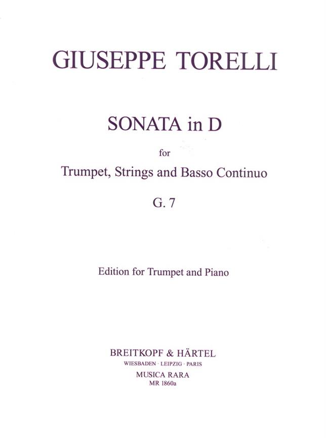 Giuseppe Torelli: Sonata in D G 7