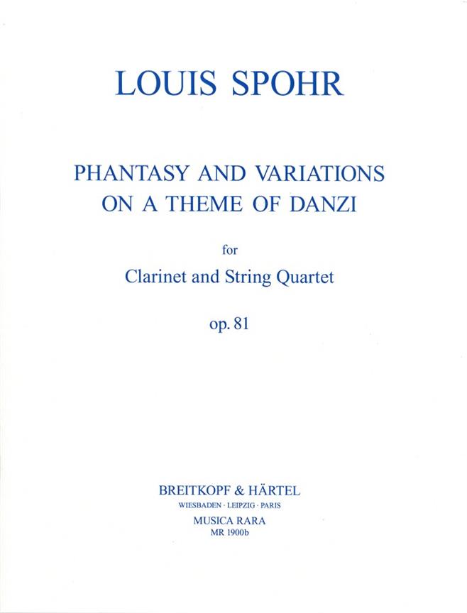 Louis Spohr: Fantasie und Variationen op.81