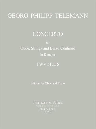 Georg Philipp Telemann: Concerto in D