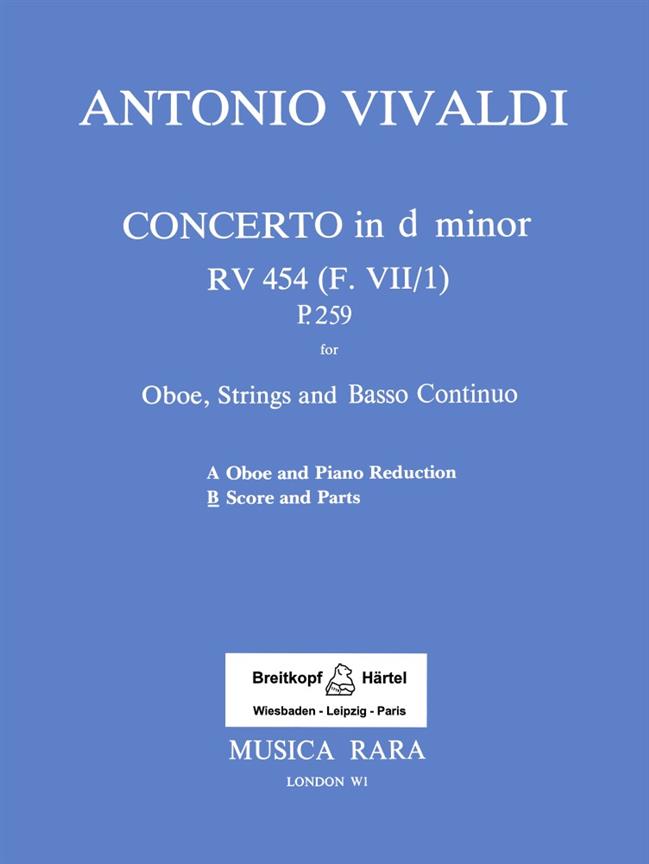 Antonio Vivaldi: Concerto in d RV 454