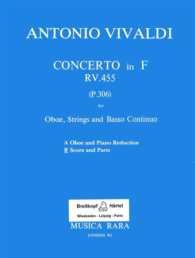 Antonio Vivaldi: Concerto in f RV 455