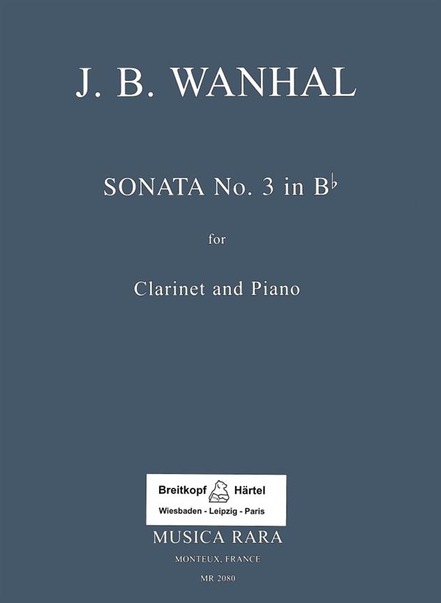 Johann Baptist Vanhal: Sonate in B Nr. 3