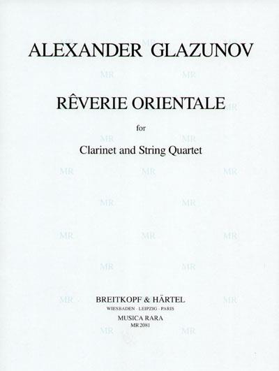 Alexander Glazunov: Reverie orientale