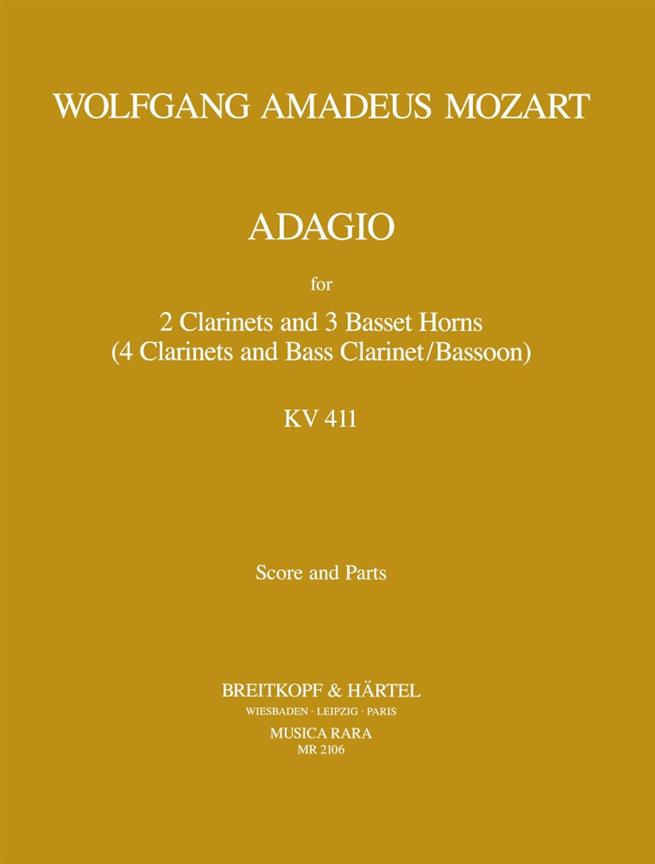 Wolfgang Amadeus Mozart: Adagio KV 411 (484a)