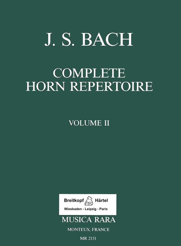 Bach: Orchesterstudien Horn Band II BWV 91 - 195