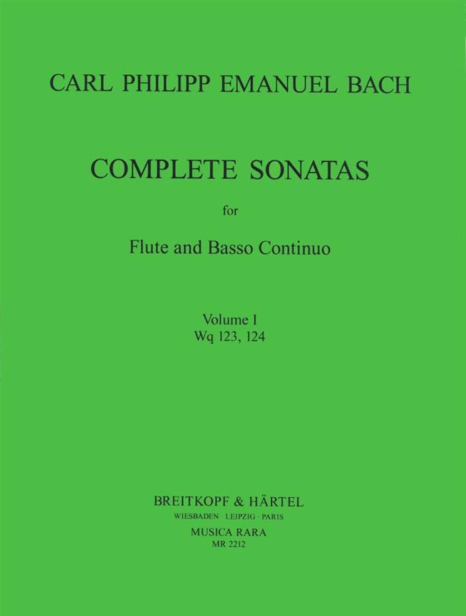 Carl Philipp Emanuel Bach: Sonaten, Band 1 Wq 123,124