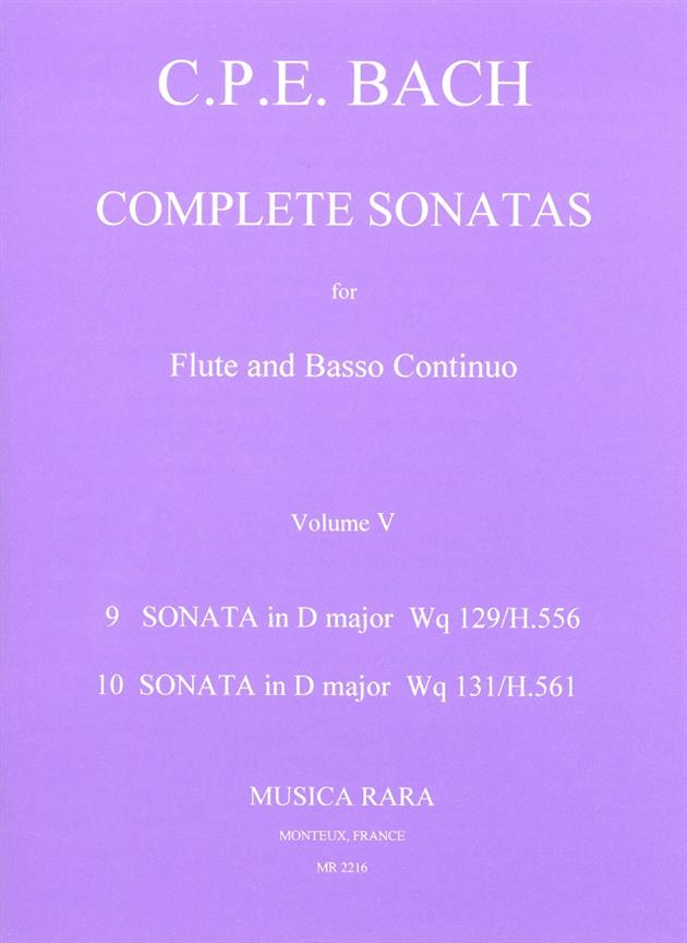 Carl Philipp Emanuel Bach: Sonaten, Band 5 Wq 129,131