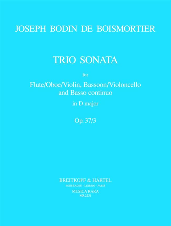 Joseph Bodin de Boismortier: Triosonate in D op. 37/3