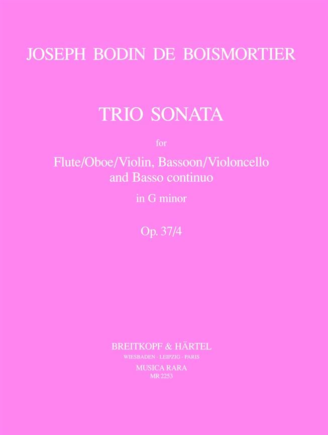Joseph Bodin de Boismortier: Triosonate in g op. 37/4
