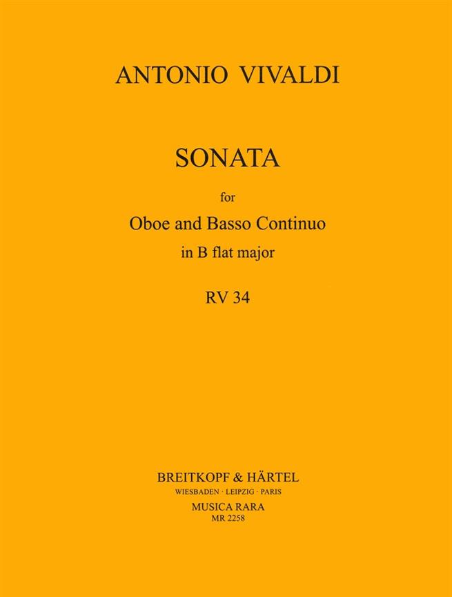 Antonio Vivaldi: Sonata in B RV 34
