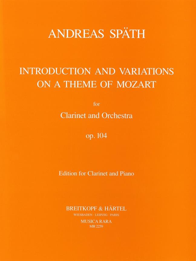 Andreas Spaeth: Introduction + Var. op.104