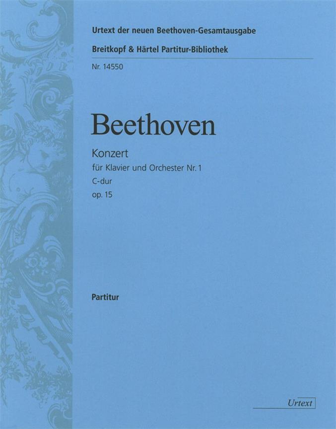 Beethoven: Klavierkonzert Nr. 1 C-dur op. 15 (Partituur)