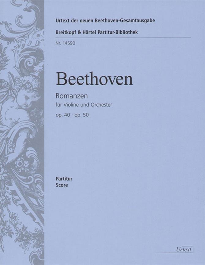 Beethoven: Romanzen G/F-dur op. 40/50 (Partituur)