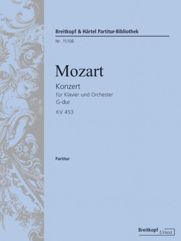 Mozart: Konzert fuer Klavier und Orchester G-dur KV 453