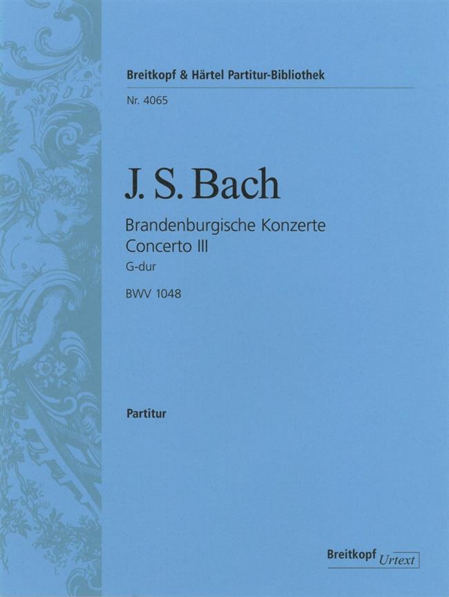 Bach: Brandenburgisches Konzert Nr. 3 G-dur BWV 1048
