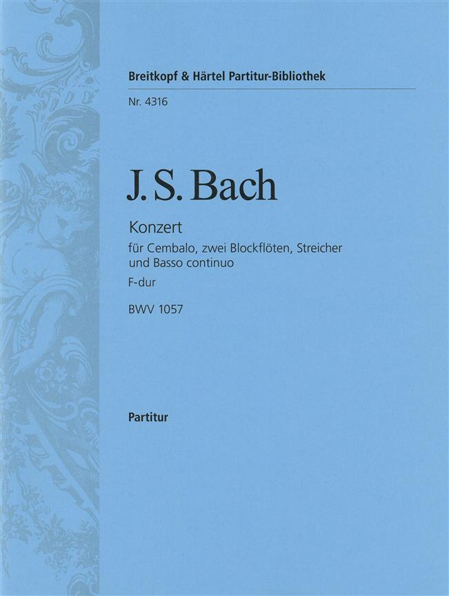 Bach: Cembalokonzert F-dur BWV 1057