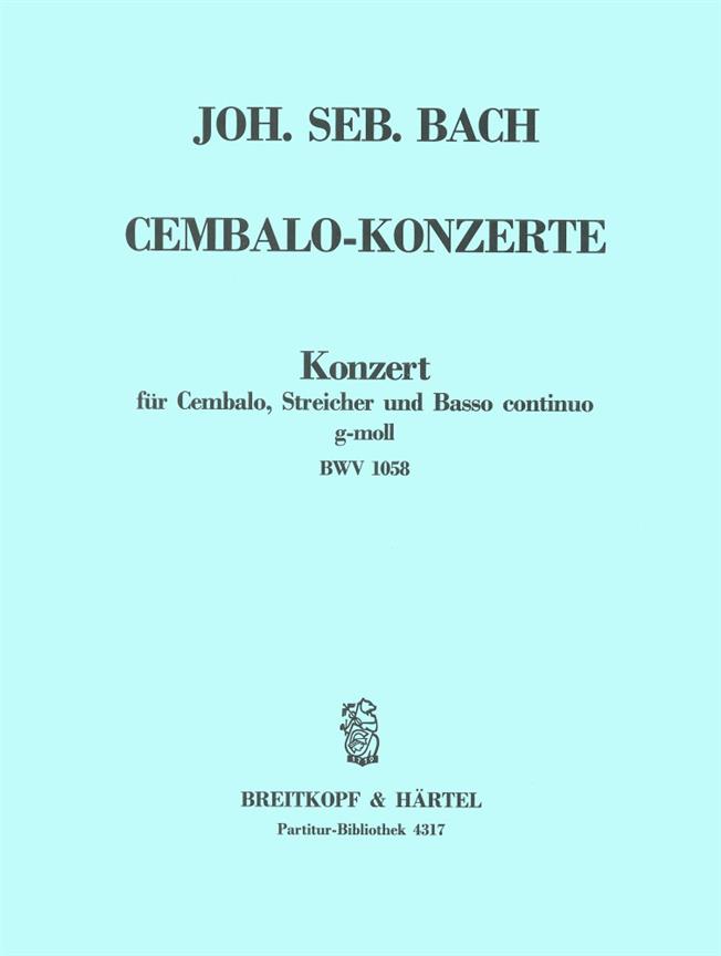 Bach: Cembalokonzert g-moll BWV 1058