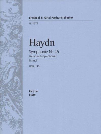 Joseph Haydn: Symphonie fis-moll Hob I:45