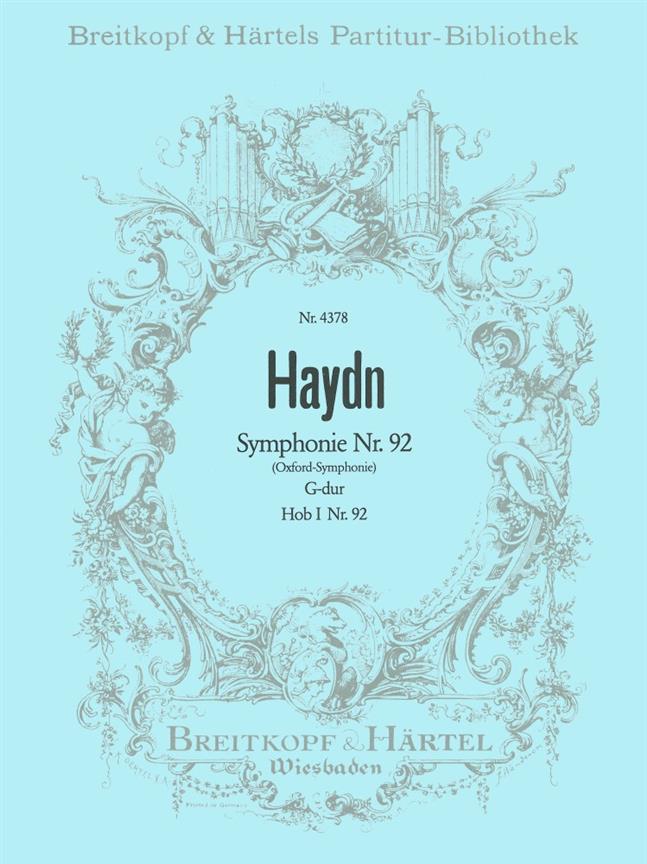 Joseph Haydn: Symphonie G-Dur Hob I:92