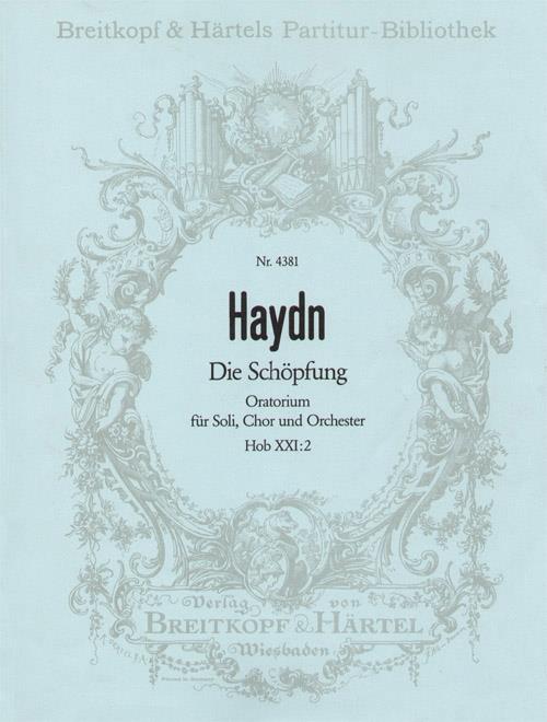 Haydn: Die Schöpfung Hob XXI: 2 (Partituur)