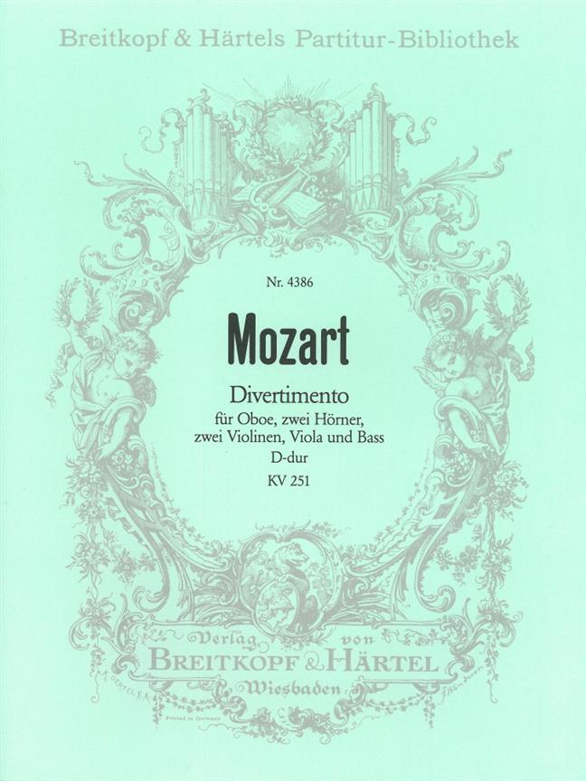 Mozart: Divertimento D-dur KV 251