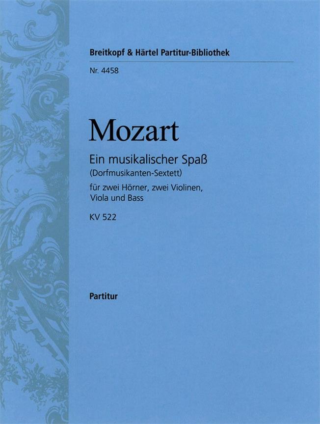 Mozart: Musikalischer Spass KV 522