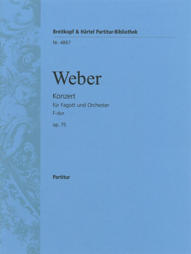 Carl Maria von Weber: Fagottkonzert F-dur op. 75