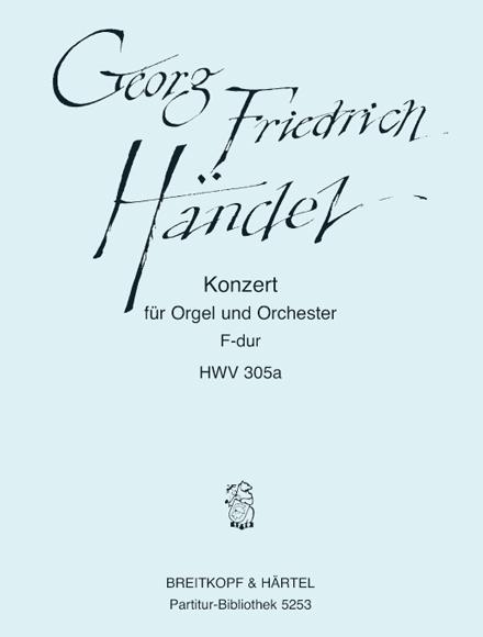 Georg Friedrich Händel: Orgelkonz.F-dur(Nr.16)HWV 305a