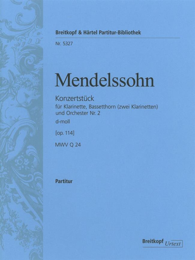 Felix Mendelssohn Bartholdy: Konzertstück 2 d-moll op. 114