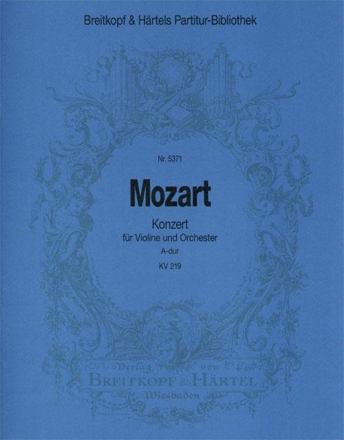 Mozart: Violinkonzert A-dur KV 219