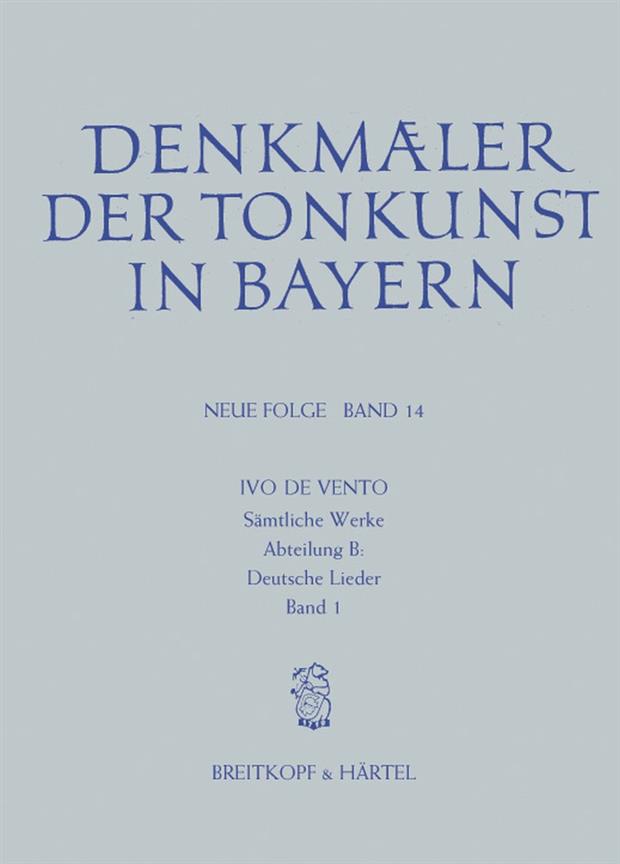 Ivo de Vento: Werke Band 3(DTB Neue Folge Band 14)