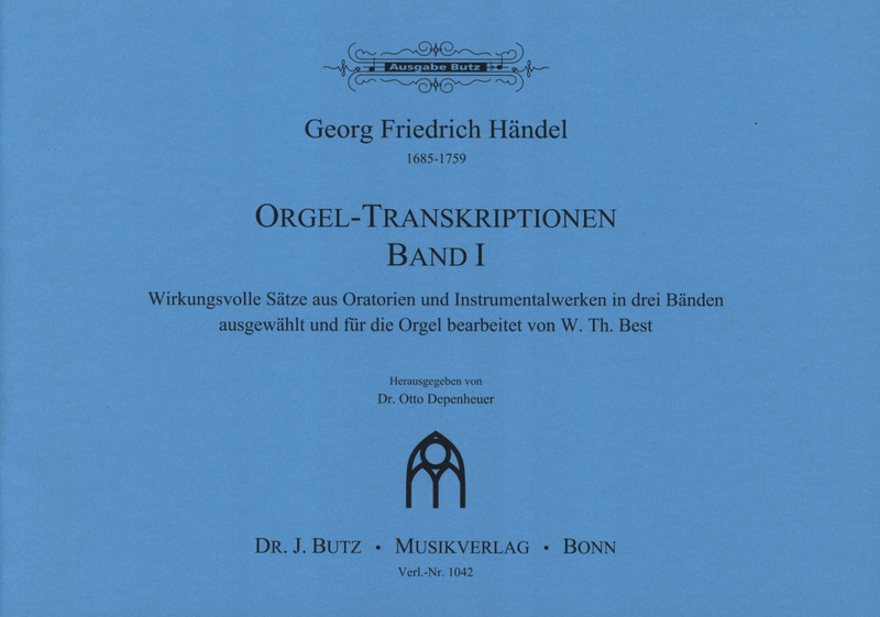 Handel: Orgel Transkriptionen 1