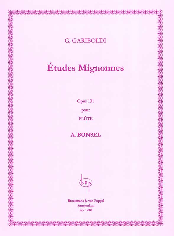 Giuseppe Gariboldi: Etudes Mignonnes Opus 131