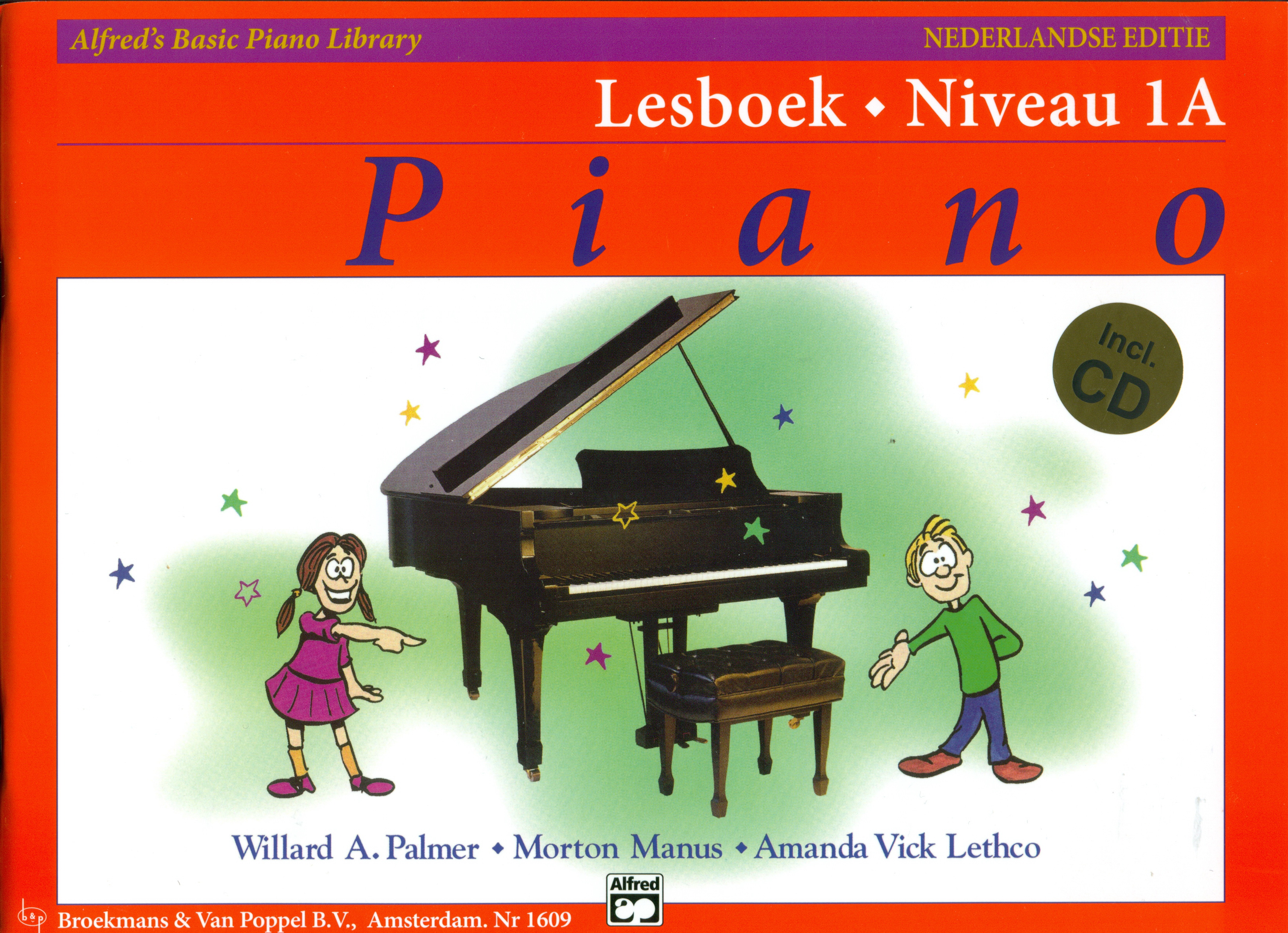 Alfreds Basic Piano Library Lesboek 1A (Met CD)