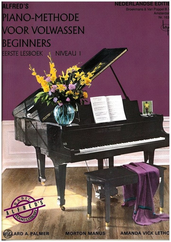 Alfreds Piano Methode Voor Volwassen Beginners 1