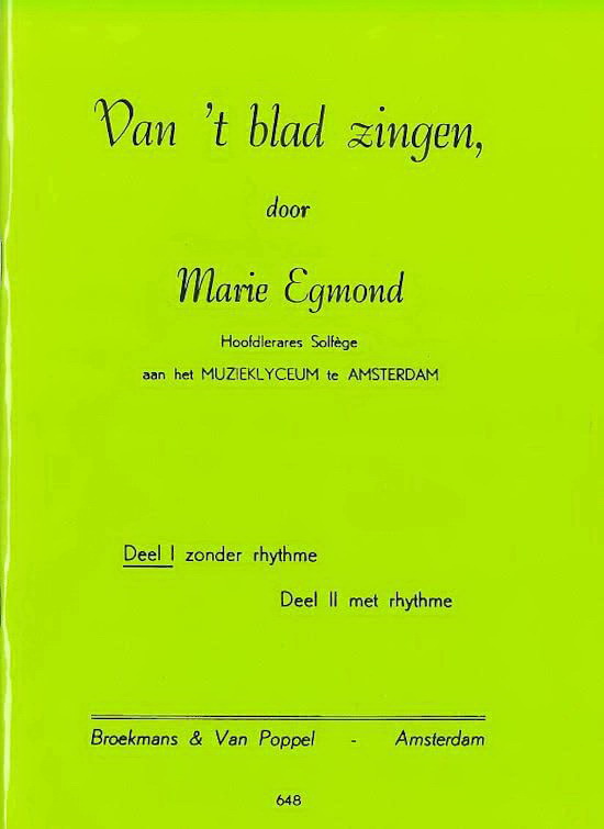 Egmond: Van 'T Blad Zingen Vol.1 (With Rhythm)